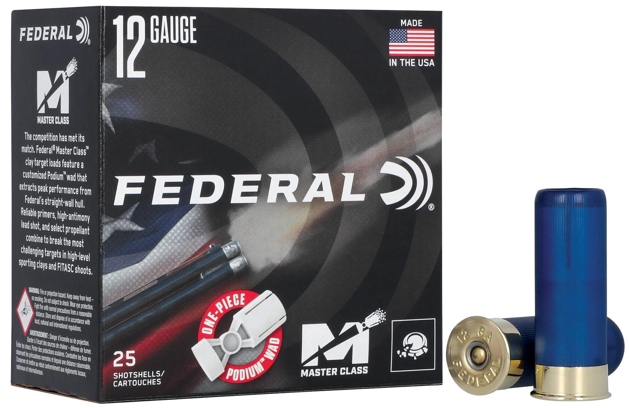 FDR 12G MC 2.75-1.125-7.5 25RD 10BX/CS