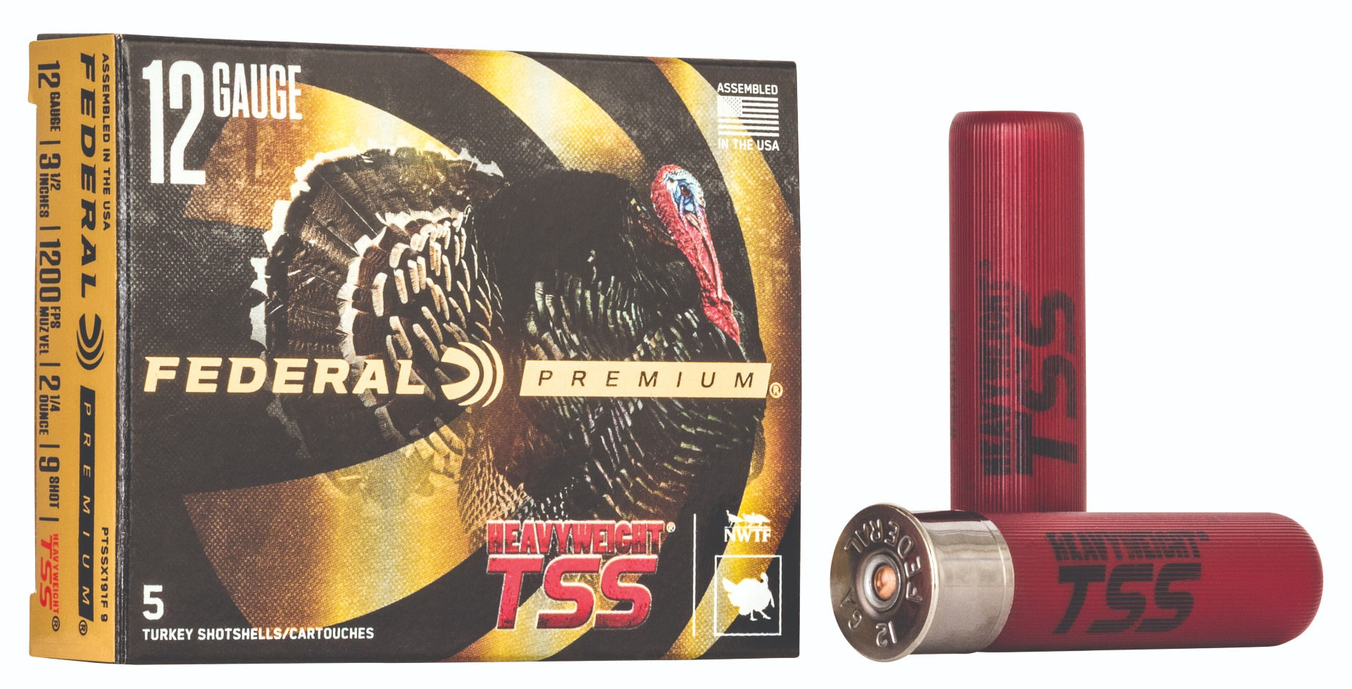 FDR 12G HVY TSS 3.5-2.25-9 5RD 10BX/CS