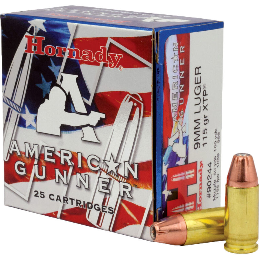HRN 9MM 115GR AG XTP 25RD 10BX/CS