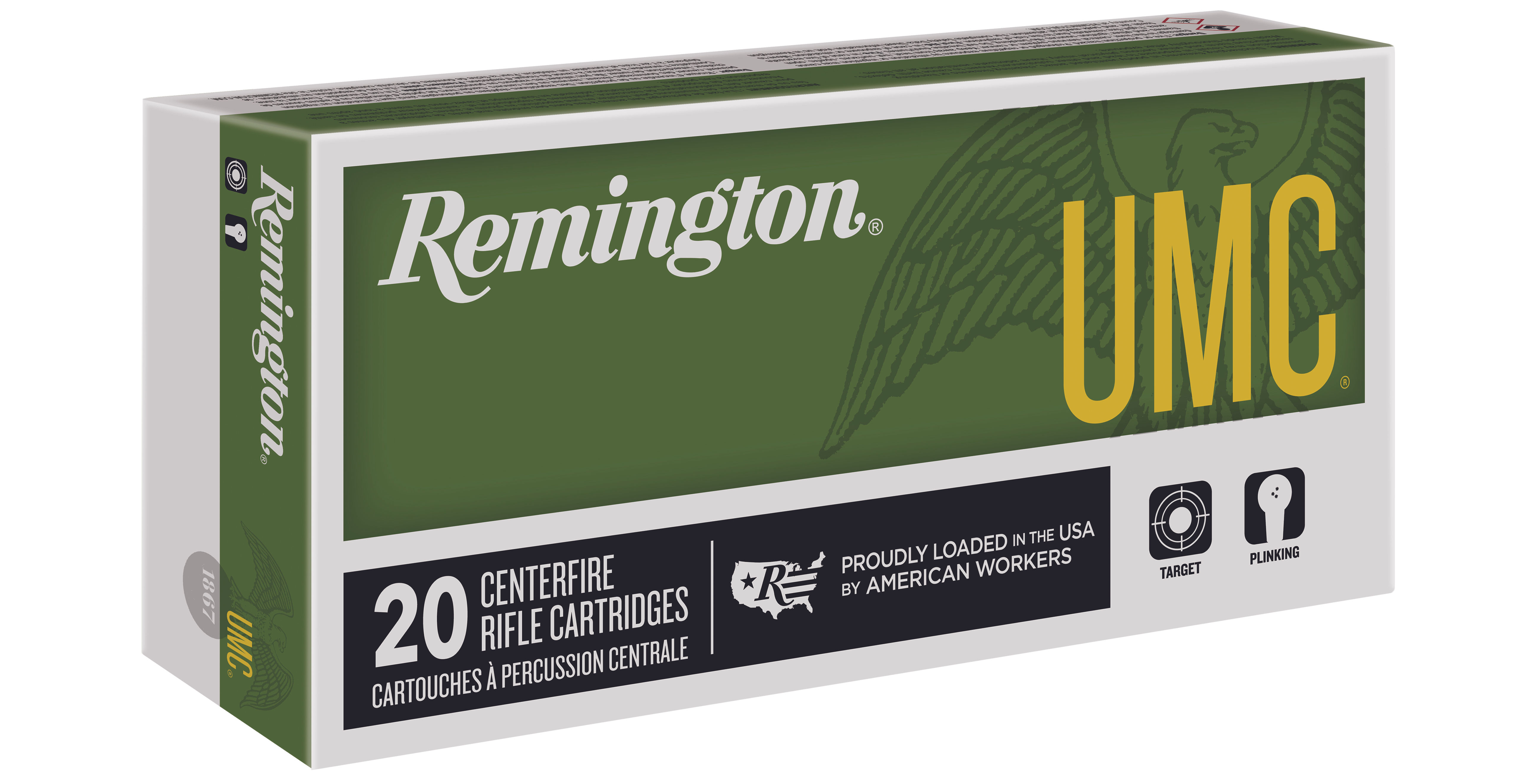 REM 450BSH 260GR UMC FMJ 20RD 10BX/CS