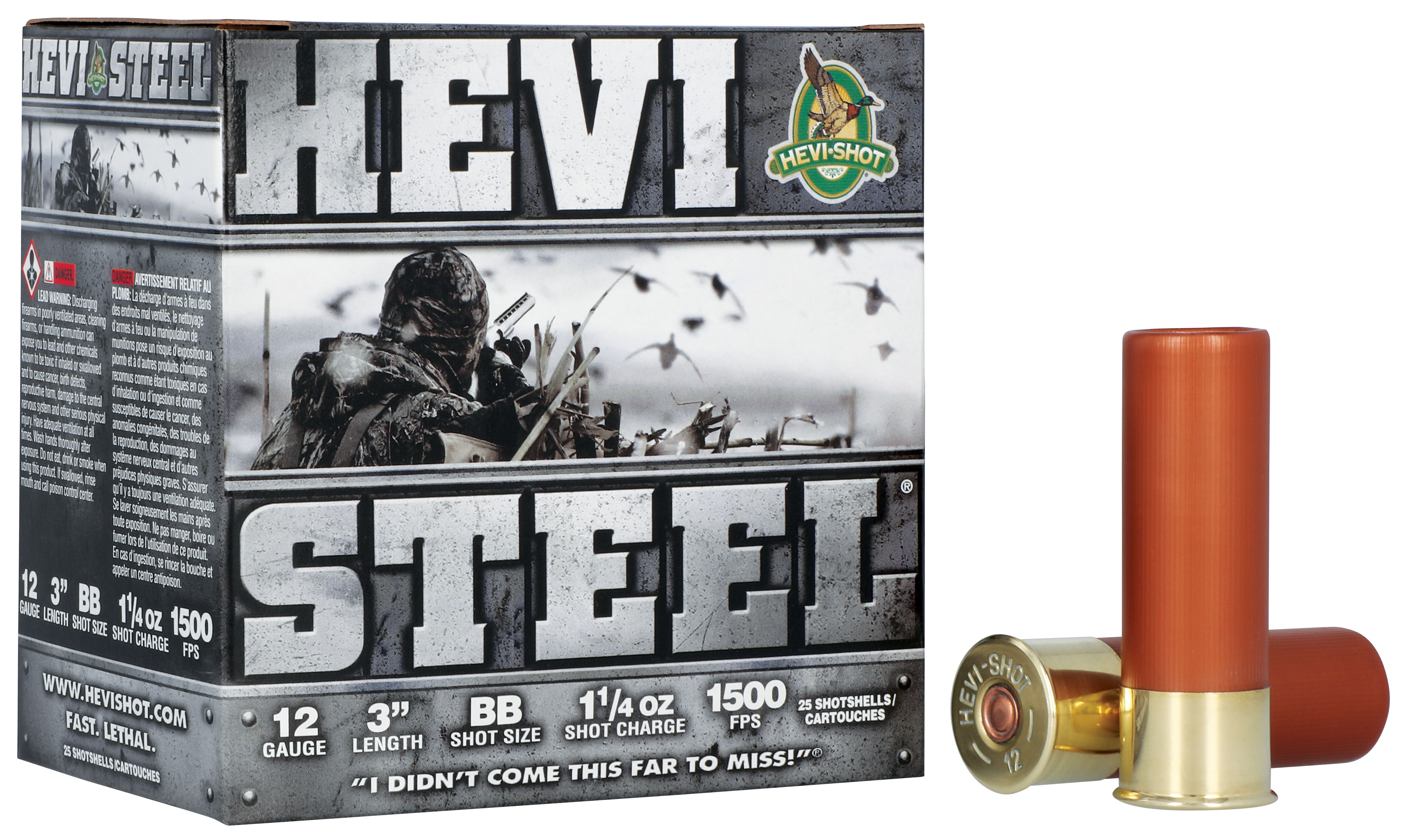 HEV 12G 3-1.25-BB HVSTL 25RD 10BX/CS