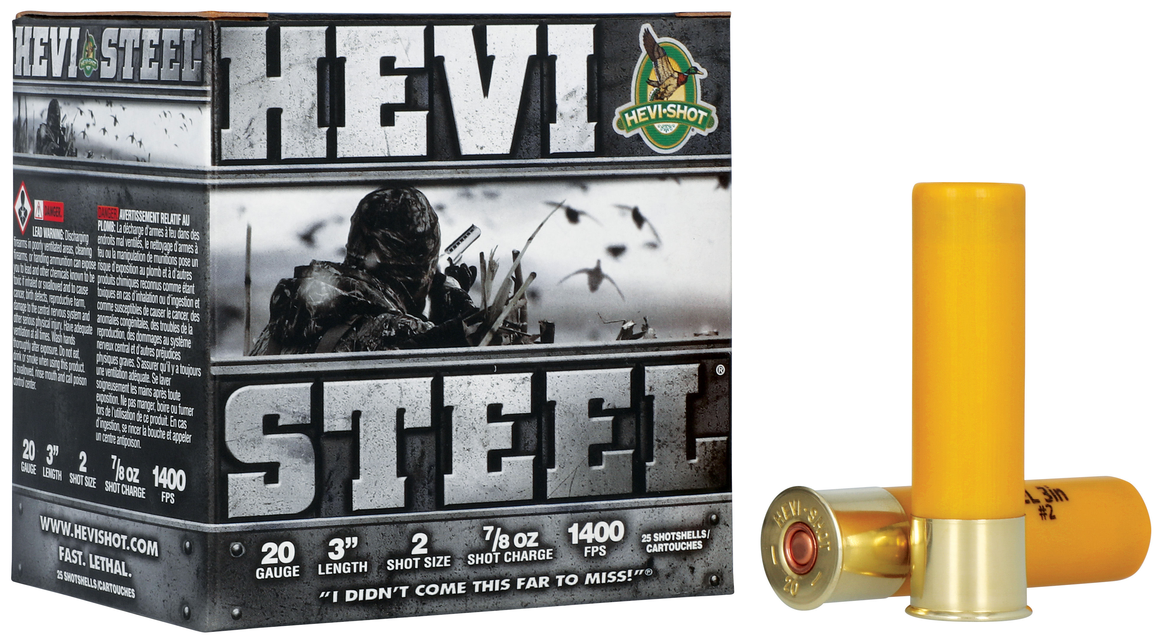 HEV 20G 3-.875-2 HVSTL 25RD 10BX/CS