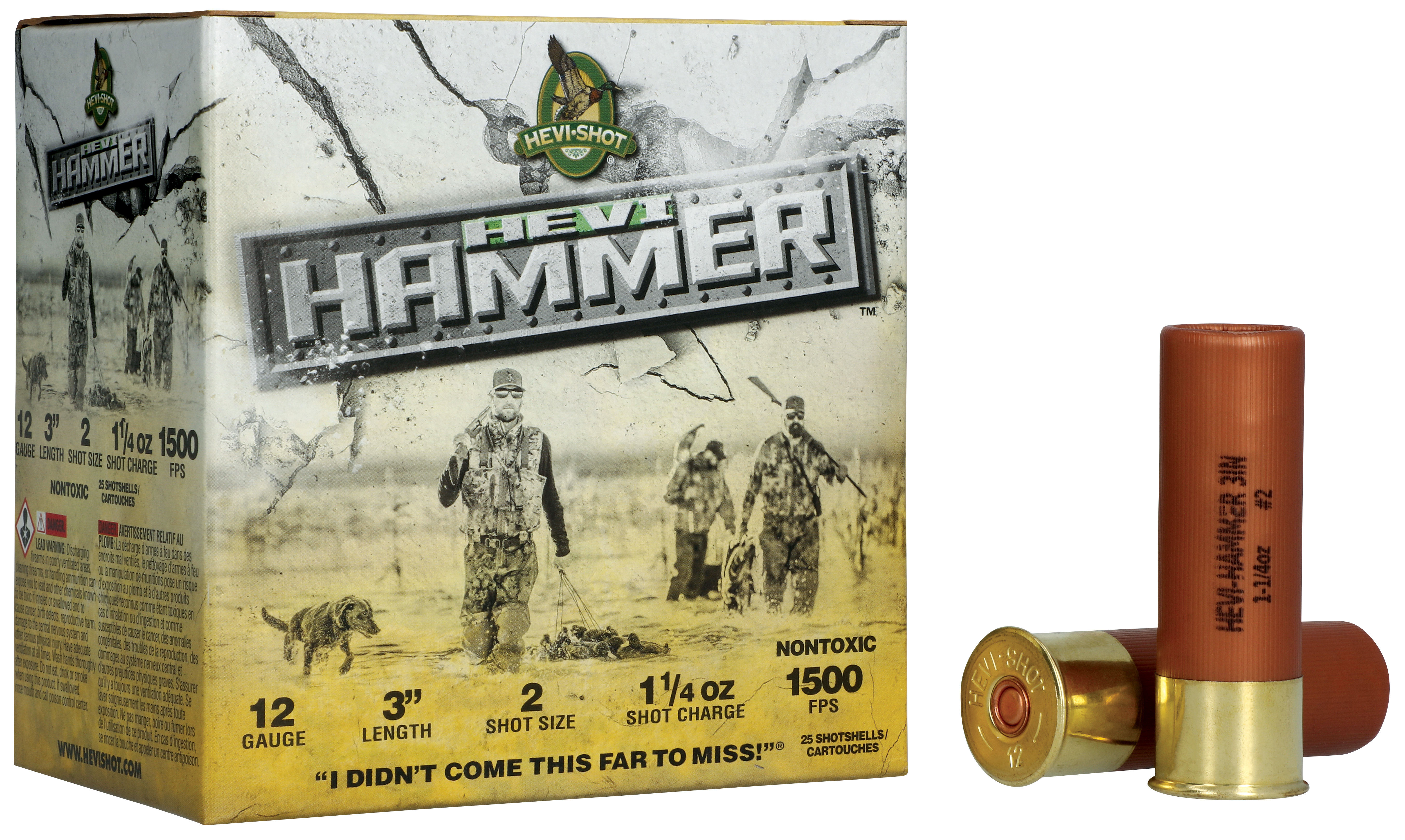 HEV 12G 3-1.25-2 HAMMER 25RD 10BX/CS