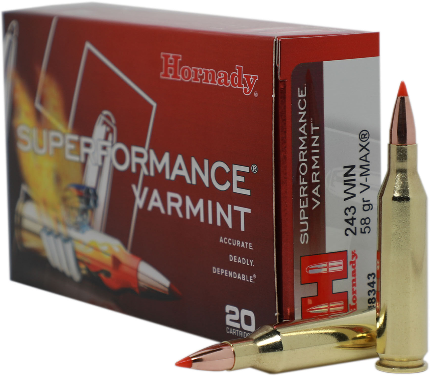 HRN 243 58GR SPFV V-MAX 20RD 10BX/CS