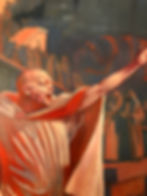 Thumbnail: PONTIUS PILATE triptych - 250 x 70 cm./98.4 x 27.5 in.