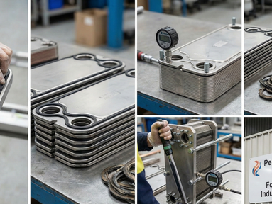 Plate Heat Exchanger Regasketing and Performance Restoration
