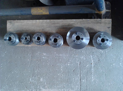 Fabricação de Polias com buchas cônicas