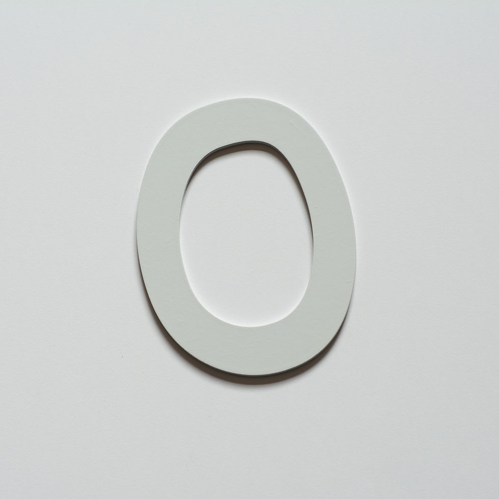 Thumbnail: Wooden Letter O (10 color)