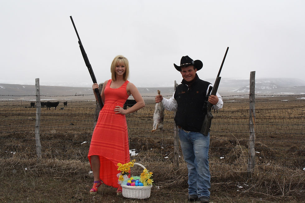 This is how we do Easter in Meeker!