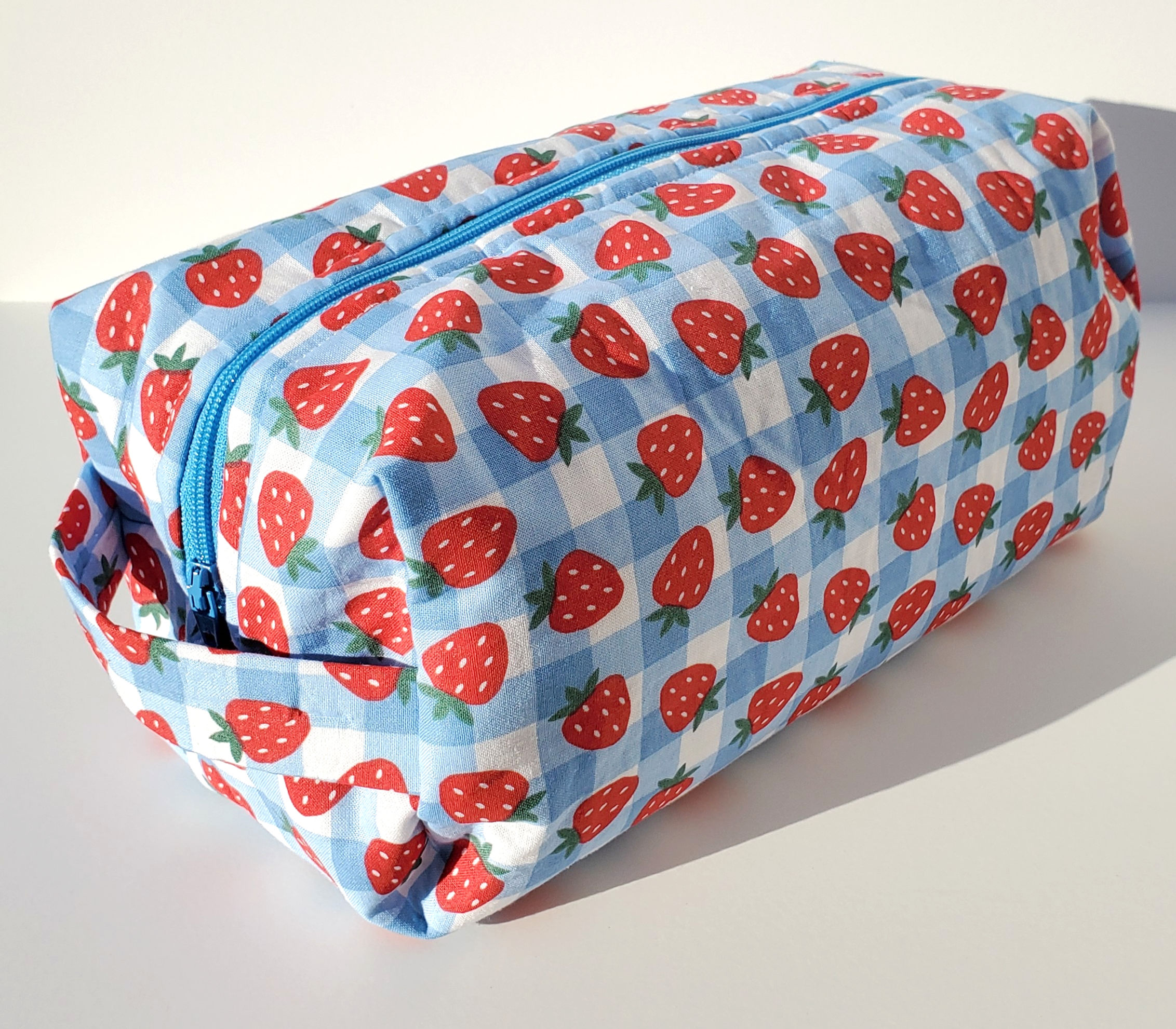 Blue Strawberries Bags