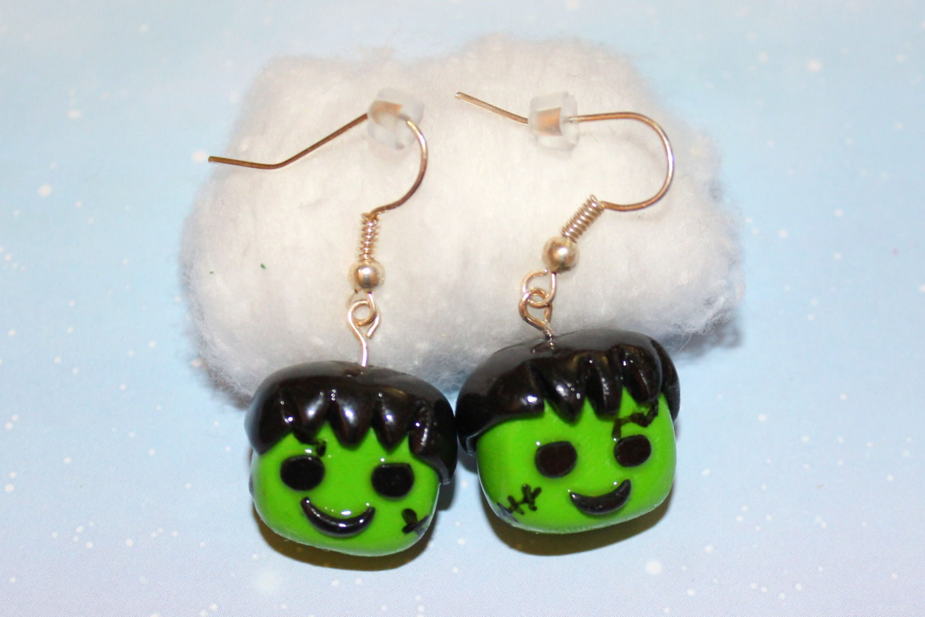 Frankenstein's Monster Earrings