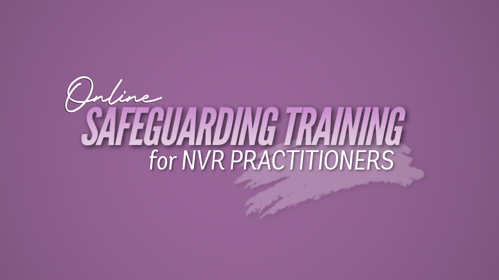 Online Safeguarding Training for NVR Practitioners