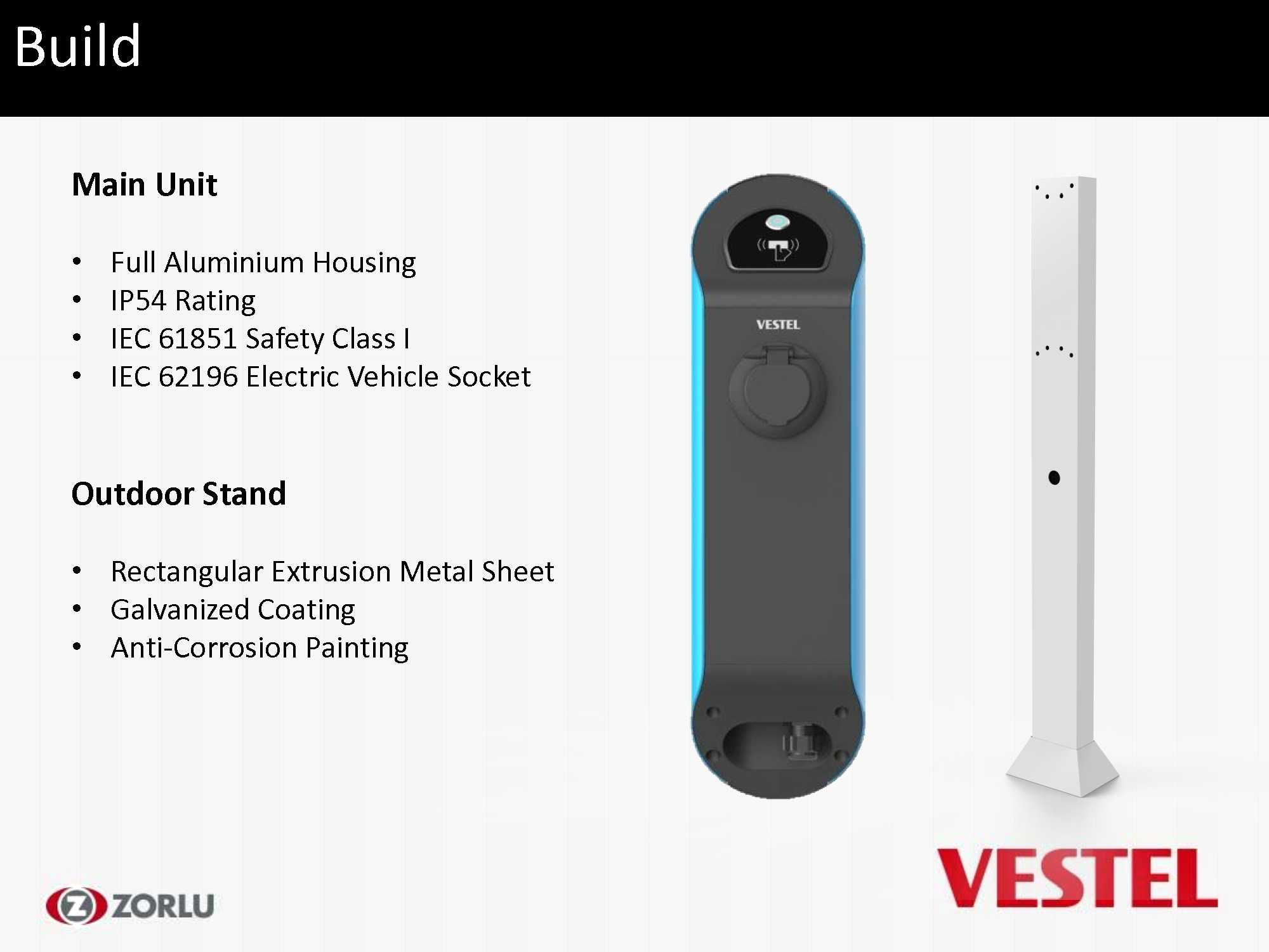 VESTEL EVC02-AC7RW-A6 NORW - 7,4 KW El-bil lader