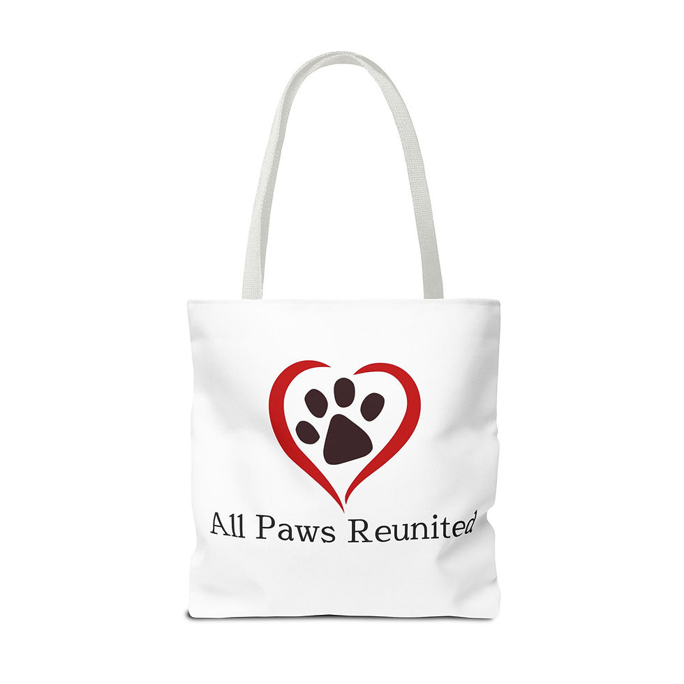Thumbnail: All Paws Reunited Tote Bag - Perfect for Dog Lovers, Eco-Friendly Gift
