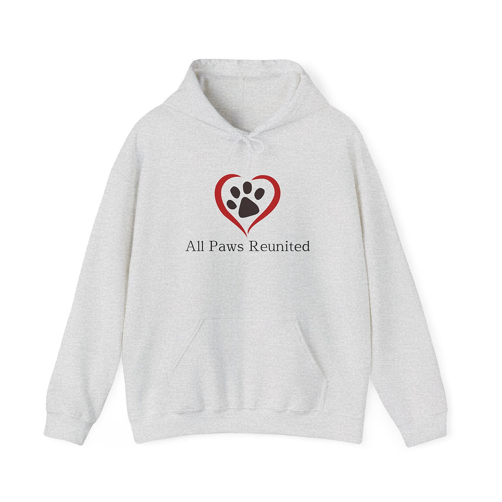 Thumbnail: All Paws Reunited Hoodie - Cozy Unisex Pet Lover Sweatshirt