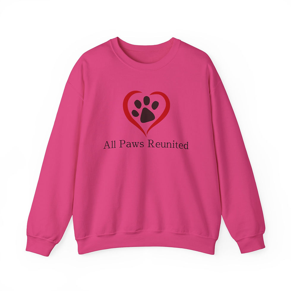 Thumbnail: All Paws Reunited Crewneck Sweatshirt - Perfect for Animal Lovers
