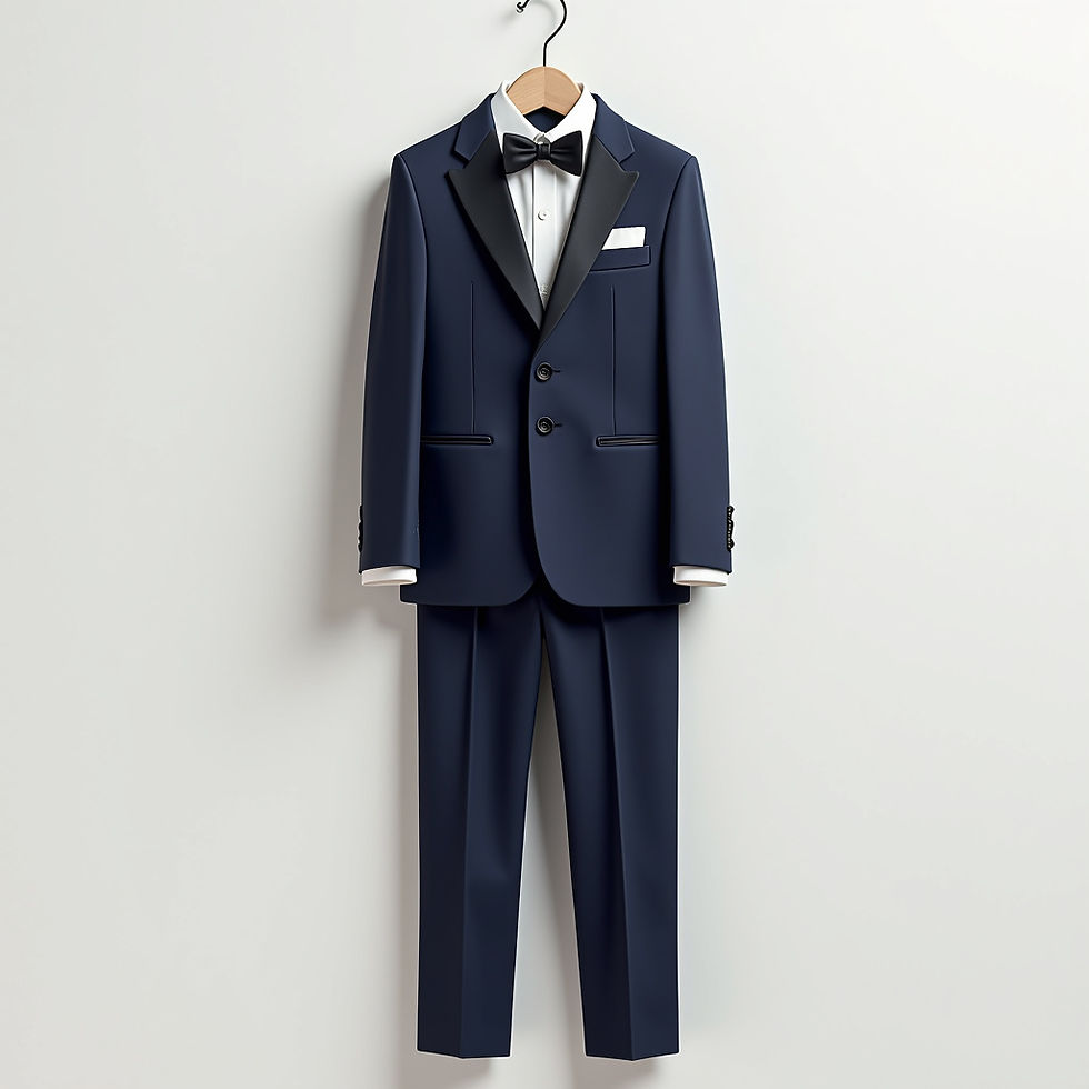 Boy's Classic Navy Suit