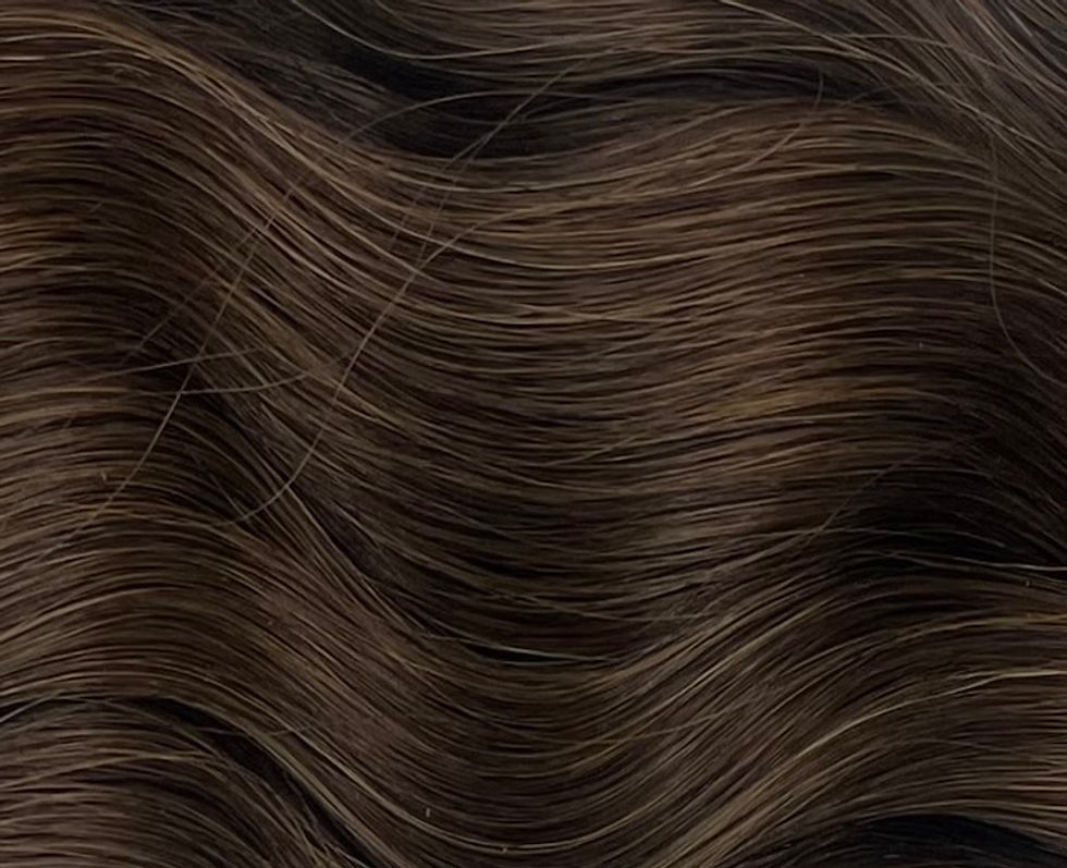 #4 Hot Toffee 22” Beach Wave SpeakEasy Clip-In Extensions