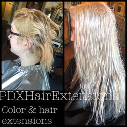 Blonde, Air-Dried Extensions