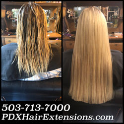 long blonde hair extensions