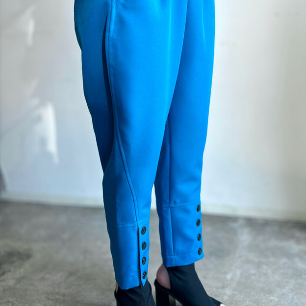 MAKO
ジョッパーズパンツ　ピーコックブルー Size M