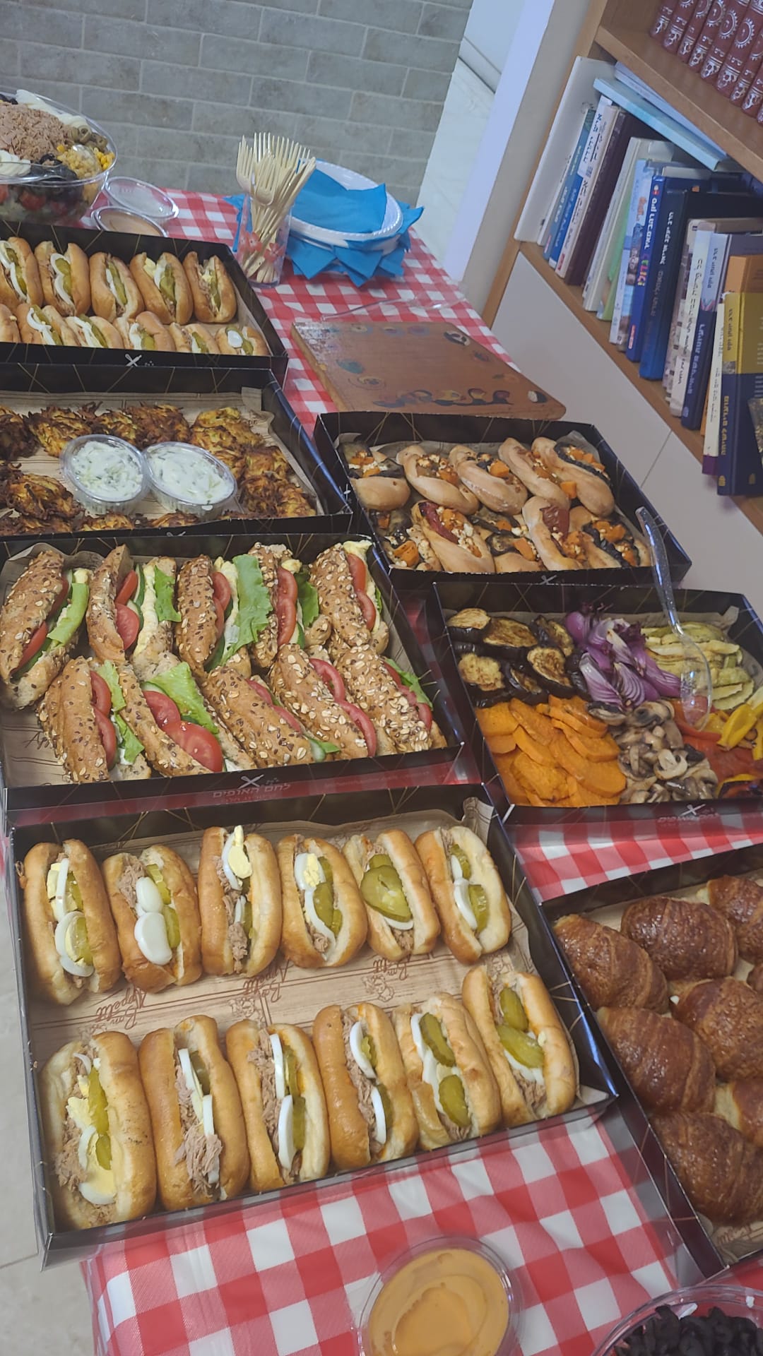 Arranged Food and Objects