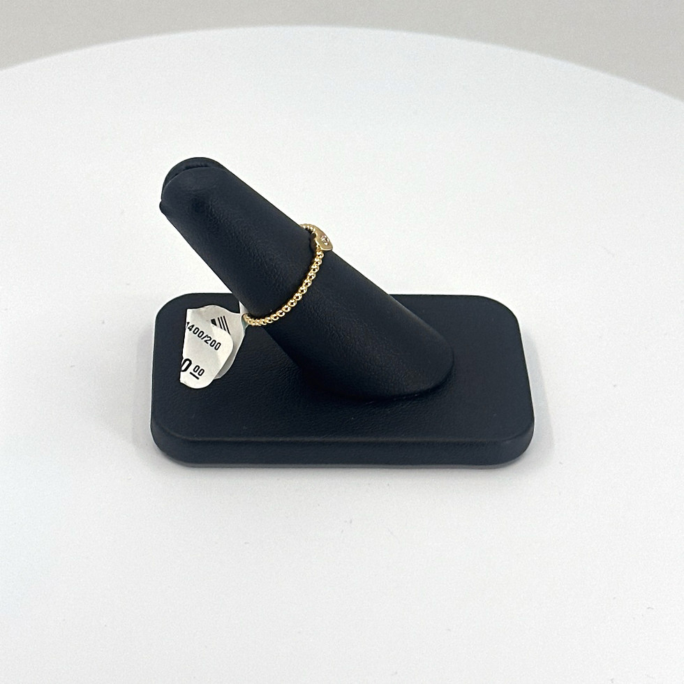 Thumbnail: Petite Diamond Heart Ring