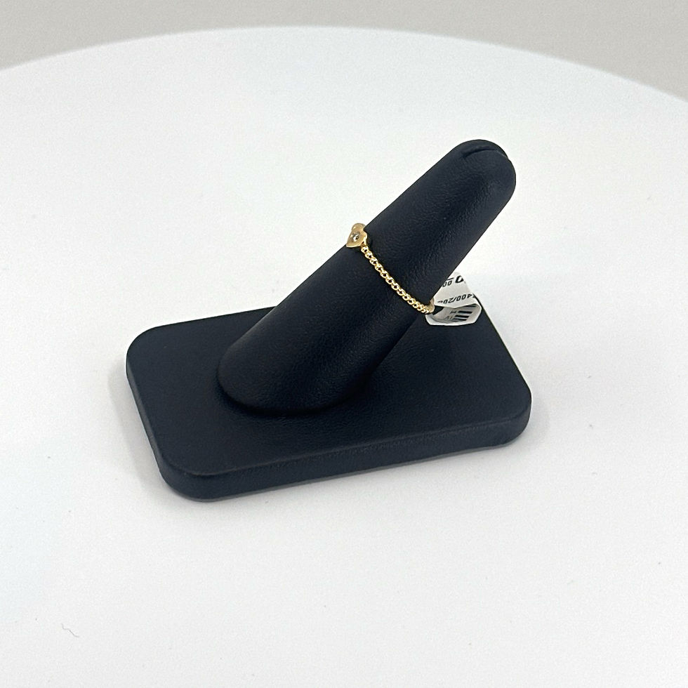 Thumbnail: Petite Diamond Heart Ring