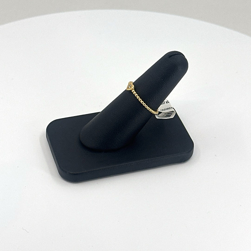 Thumbnail: Petite Diamond Heart Ring