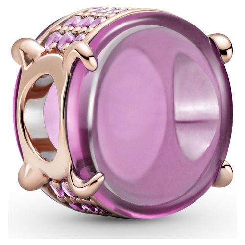 Pandora Rose Pink Oval Cabochon Charm