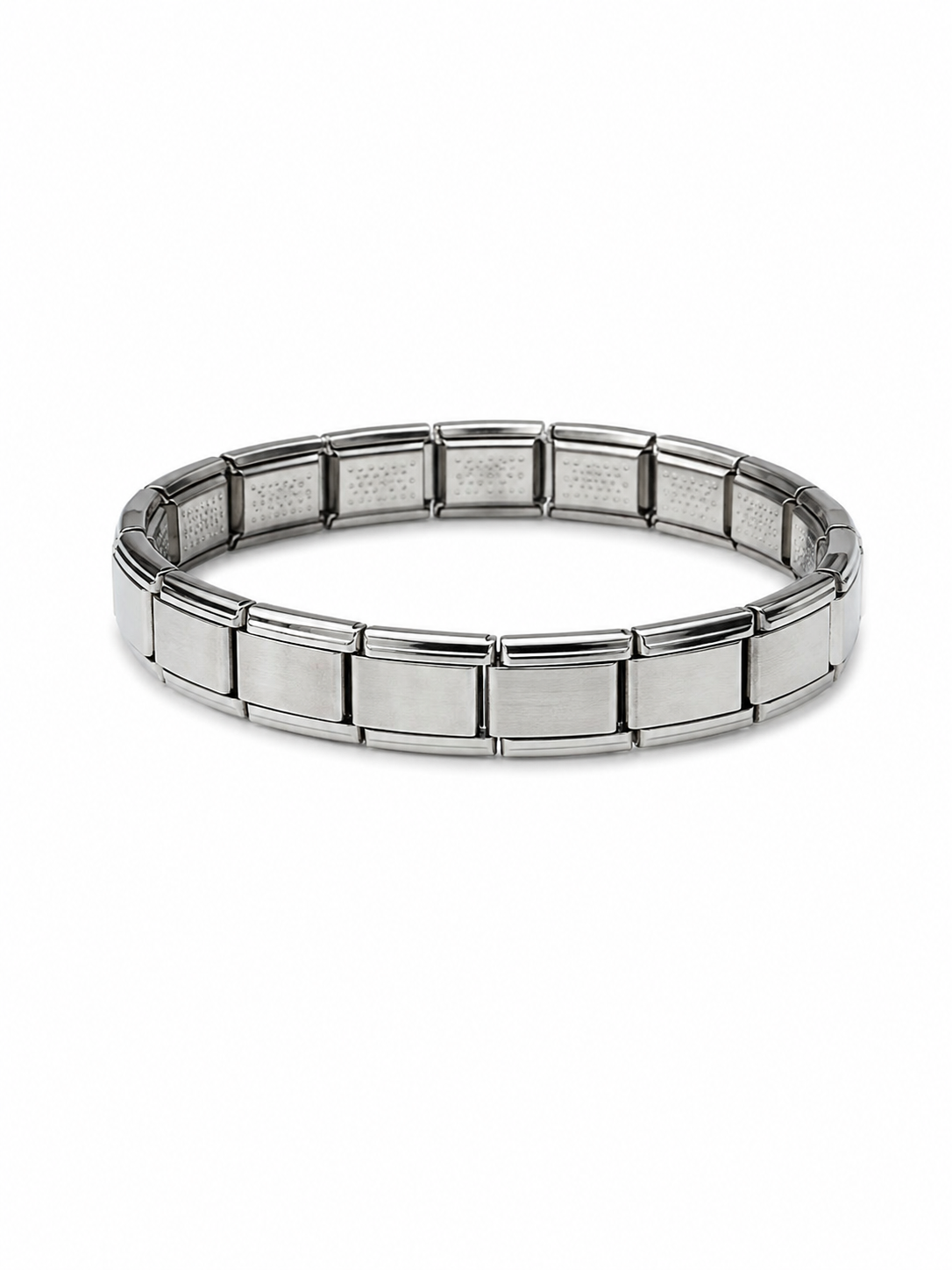 PULSERA ITALIANA PLATEADA 