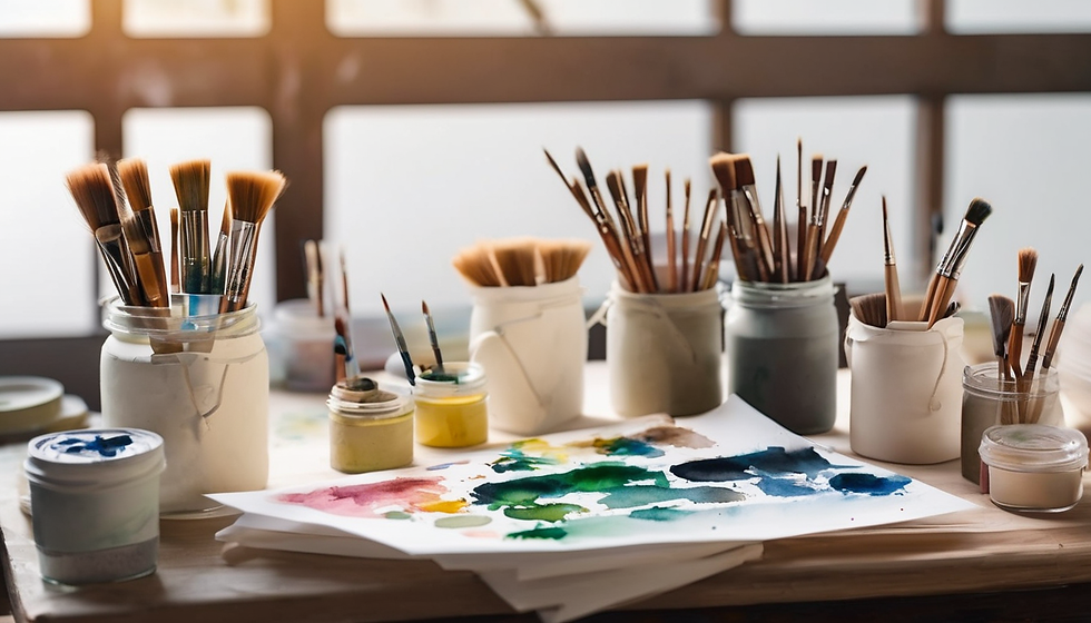 水彩芸術ワークショップ