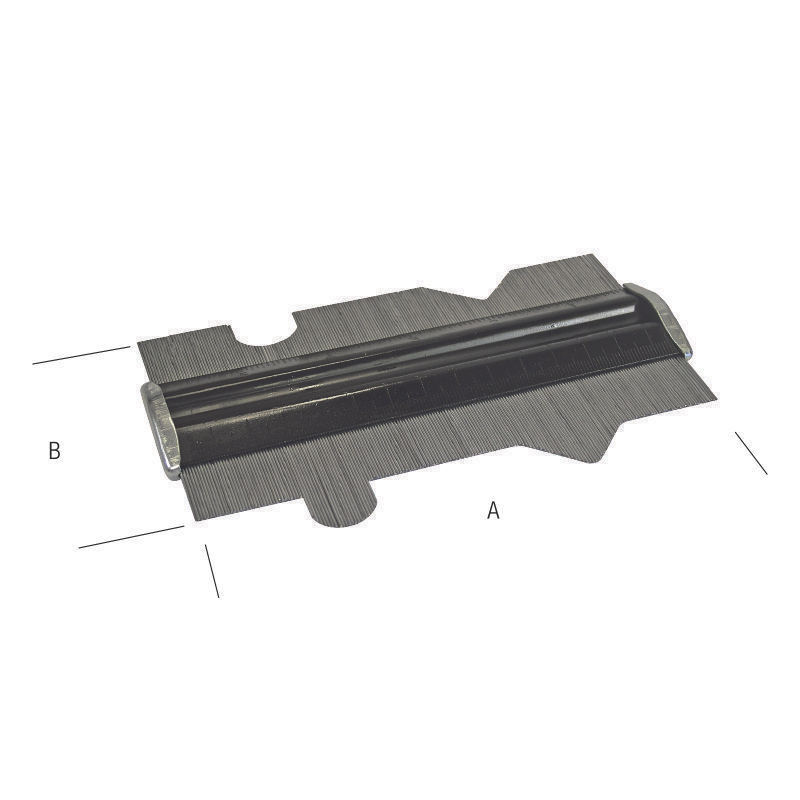 Jauge de contour (profilomètre à peigne) Metrica
