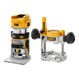 Affleureuse-défonceuse combinée 18V DeWalt DCW604NT