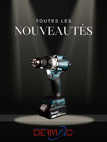 Dermac, Machine, Outillage, Perceuse, Marteau, Tournevis, visserie,