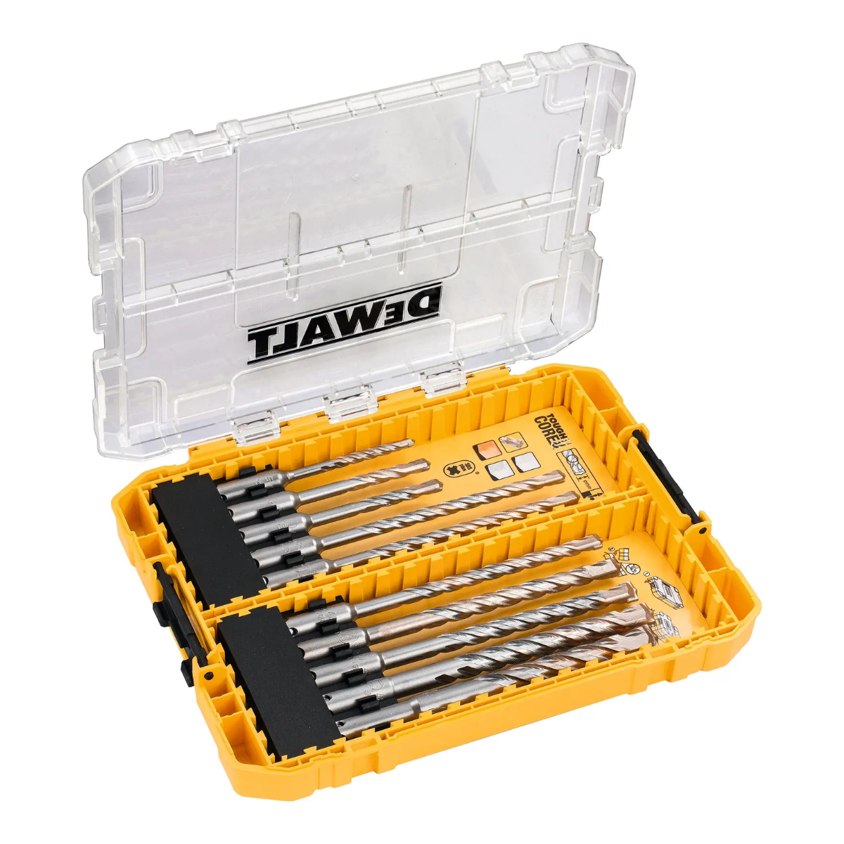 Coffret 10 forets SDS-PLUS EXTREME 2 DeWalt DT70753