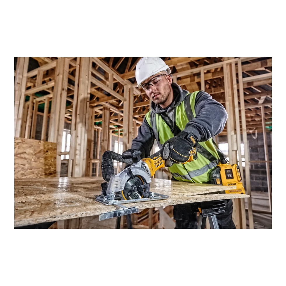 Miniature : Scie circulaire compacte 18V, profondeur 38 mm DeWalt DCS571NT