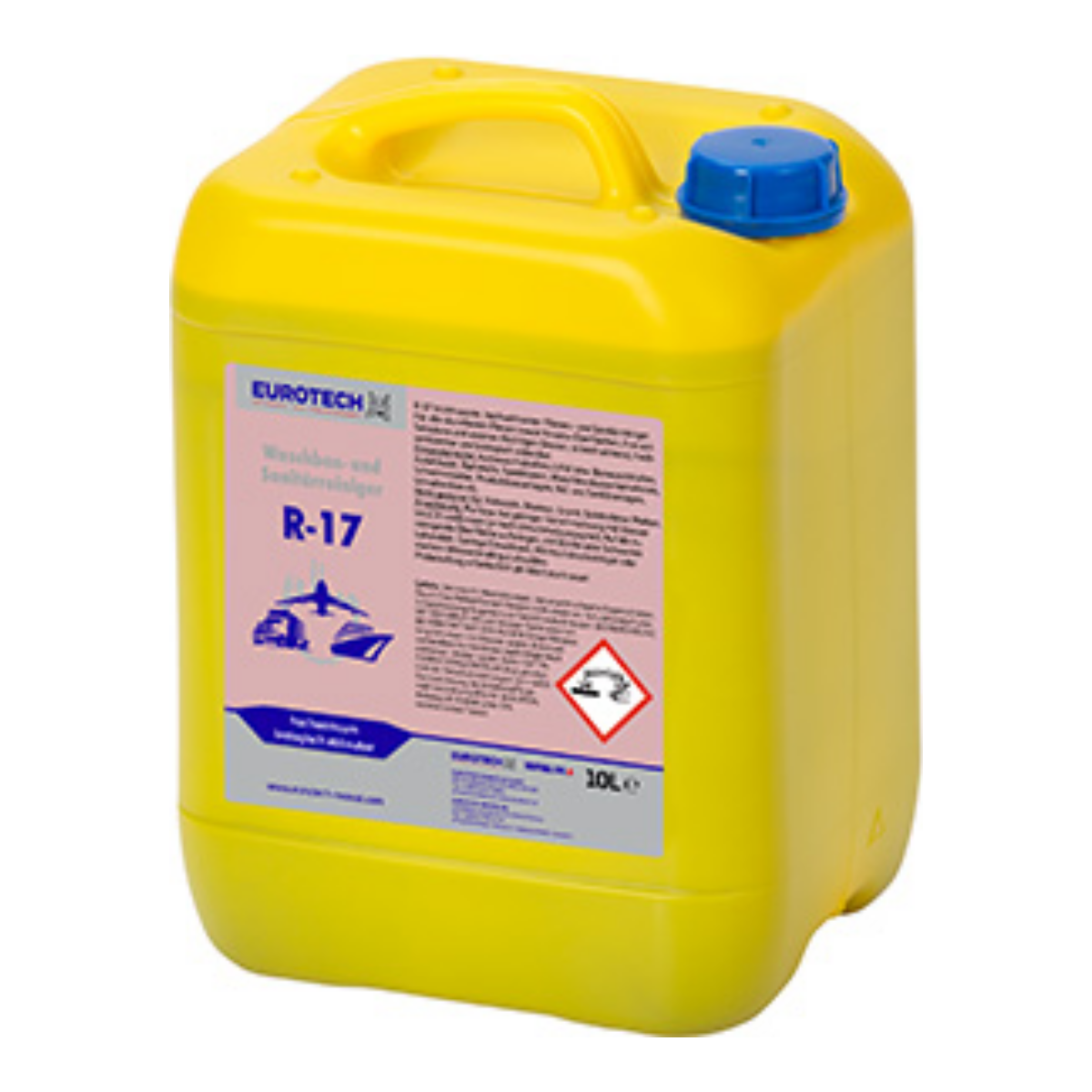 Nettoyant acide stations de lavage et sanitaires Eurotech R-17
