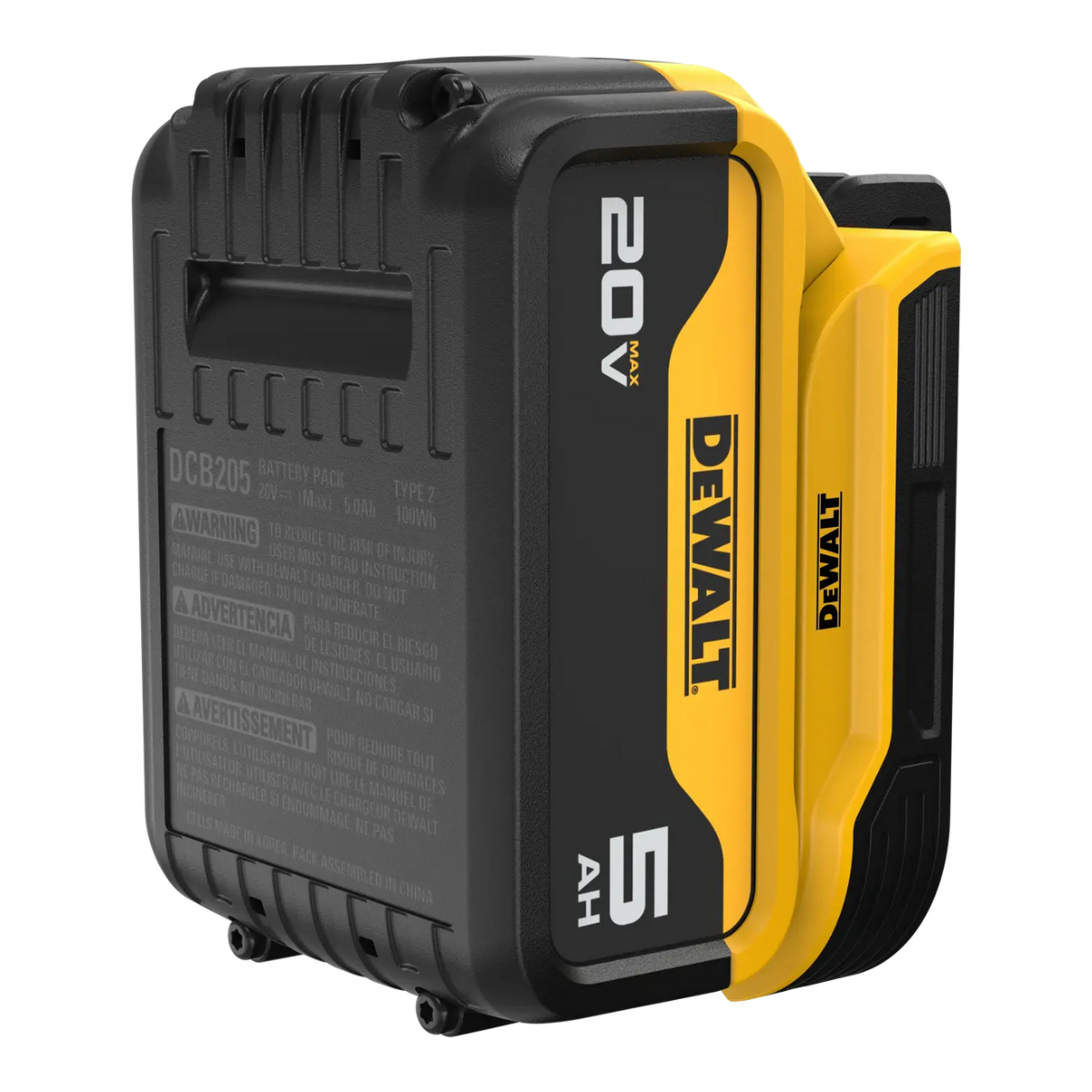 Support de batteries pour rail de rangement DeWalt DWST82820
