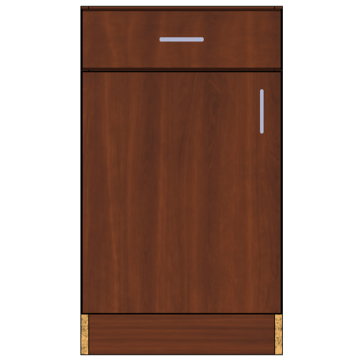 Thumbnail: Base 1 Door 1 Drawer