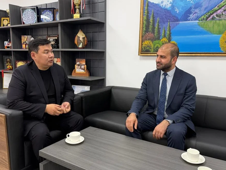 [키르기스스탄] 카바르 통신사-주키르기스 터키 대사관, 미디어 협력 확대 방안 논의