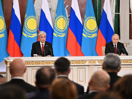 [카자흐스탄] 카자흐스탄-러시아, 포괄적 전략적 동반자 관계 선언 서명