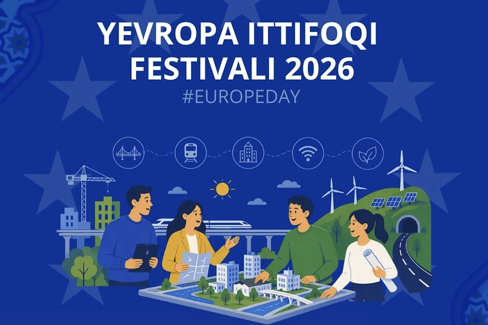 [우즈베키스탄] 다가오는 5월 2일 타슈켄트에서 유럽연합 축제 개최 예정 