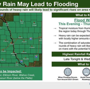 FLOOD WATCH TONIGHT THROUGH THURSDAY EVENING