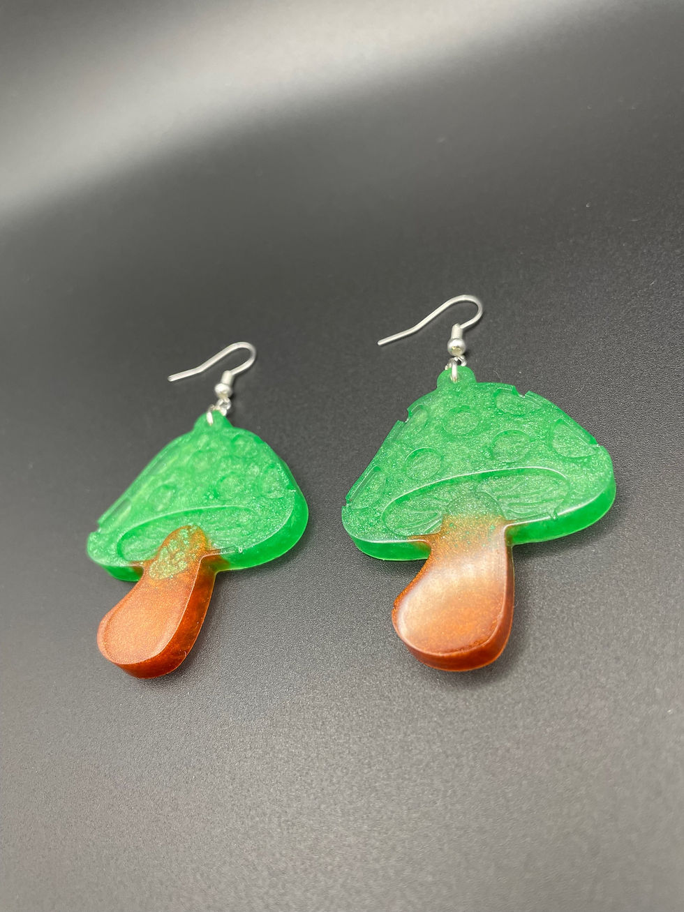 Thumbnail: Mushroom Earrings (select color) 