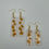 Thumbnail: Orange Leaf Earrings (select shape)