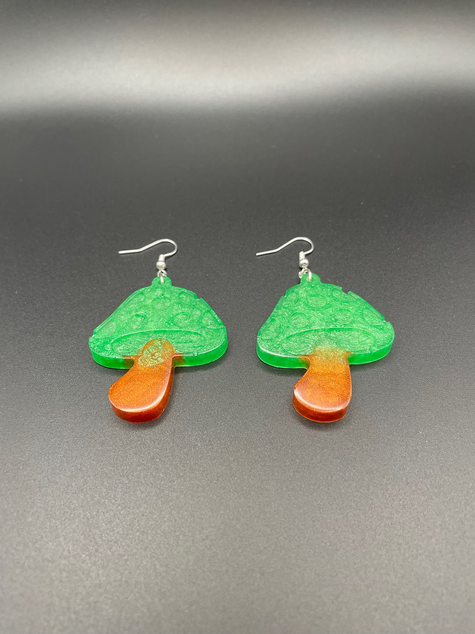 Thumbnail: Mushroom Earrings (select color) 