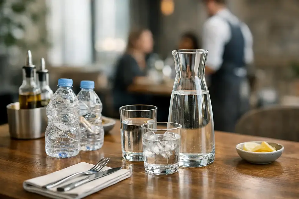 Case Study: Replacing Plastic Water in Restaurants