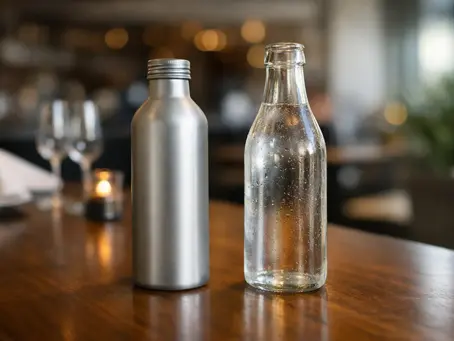 Aluminum Bottle vs Glass in Hospitality