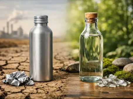Aluminum Bottles vs Glass Bottles Sustainability